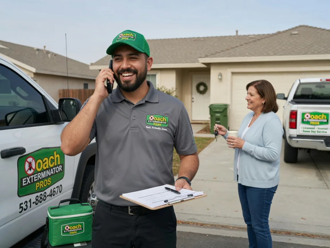 Pest Control Roach Exterminator Chamois, MO FAQs
